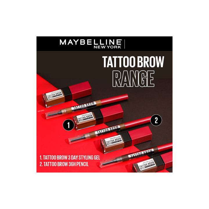 Maybellline Tattoo Brow 3 Day Styling Gel Medium Brown