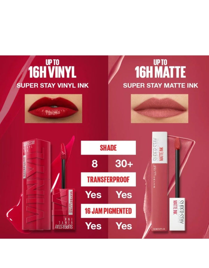 Maybelline Superstay Vinyl Ink Longwear Liquid Lipcolor - 65 Saucy 4.2 Ml