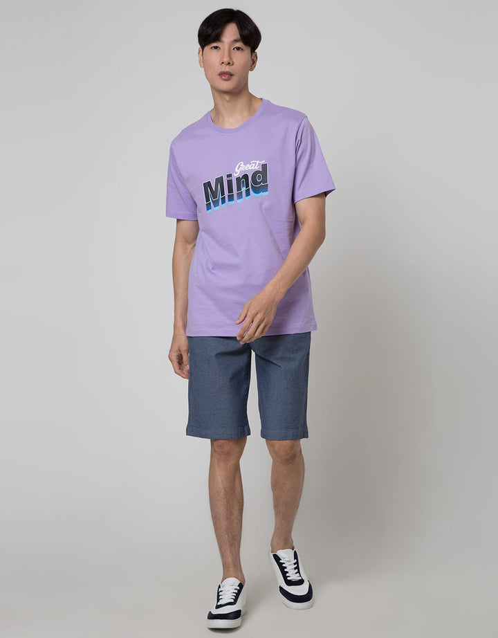 Nevada Short Sleeve T-Shirt Print Great Mind