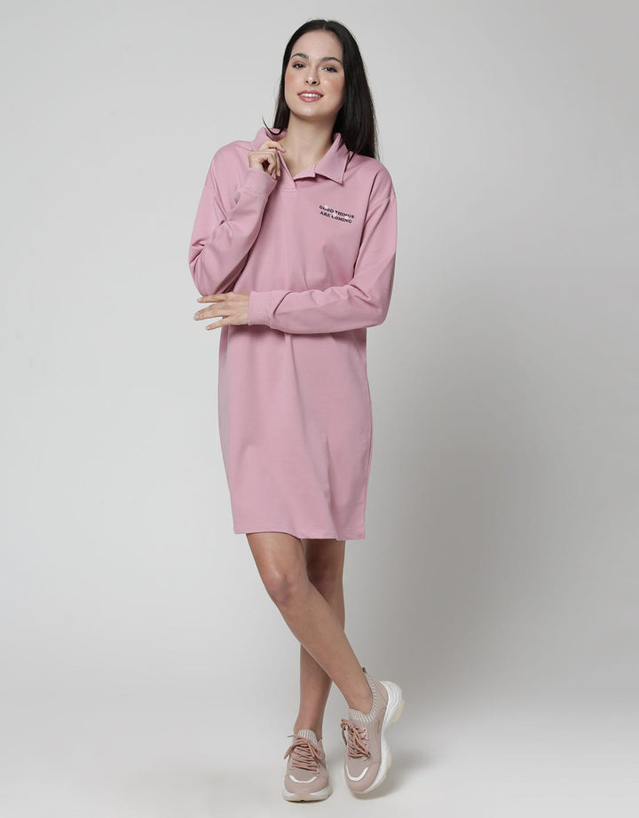 Nevada Midi Dress Polo Neck Good Things Are Coming