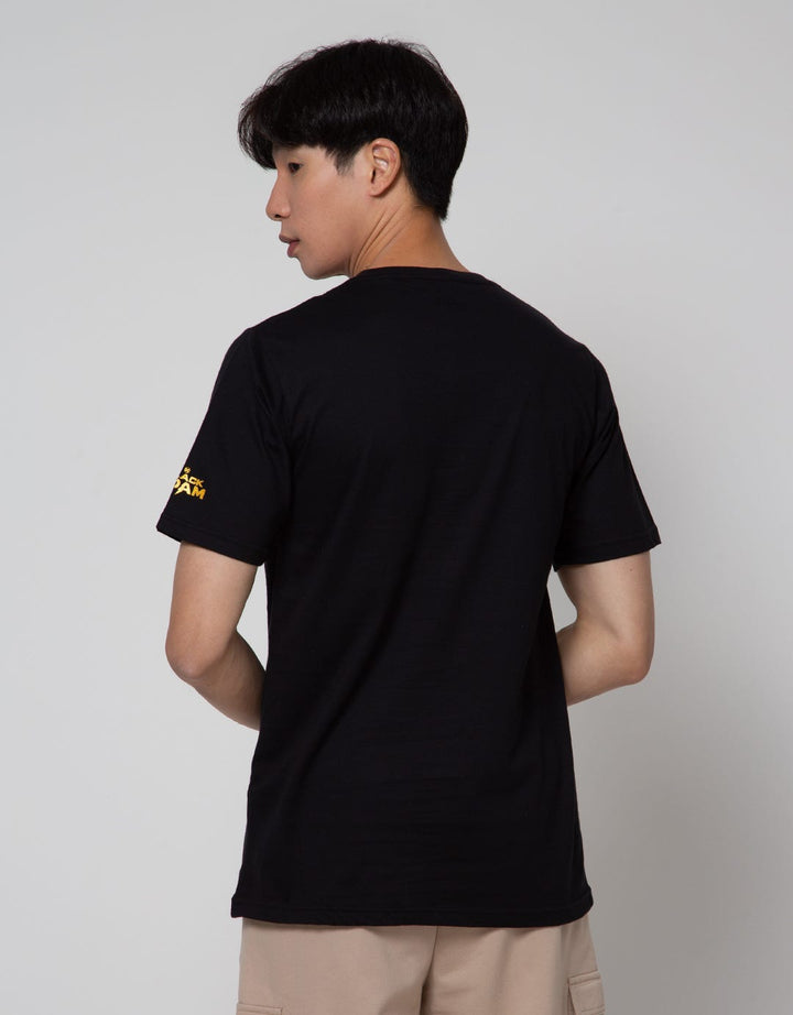 T Zone Short Sleeve T-Shirt  Wb Black Adam Movie Logo