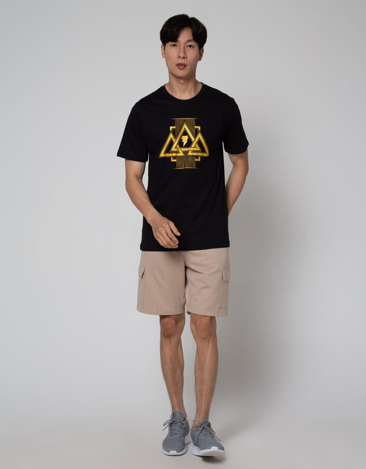 T Zone Short Sleeve T-Shirt  Wb Black Adam Movie Logo