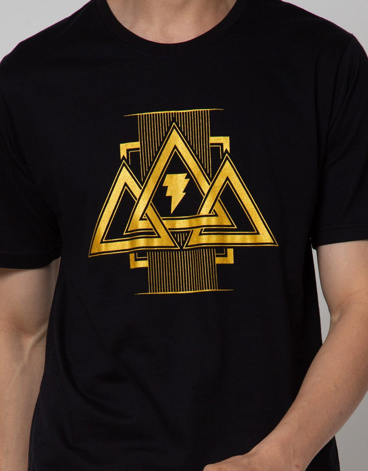 T Zone Short Sleeve T-Shirt  Wb Black Adam Movie Logo