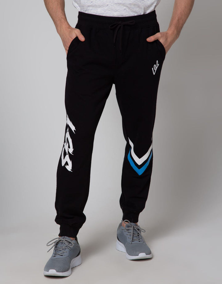 LGS Knee Print Celana Jogger Pria