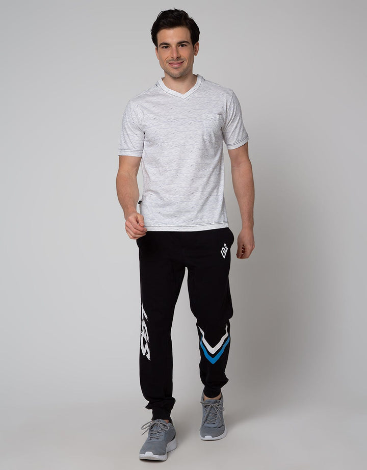 LGS Knee Print Celana Jogger Pria