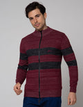 Johnwin Sweater Casual Zipper