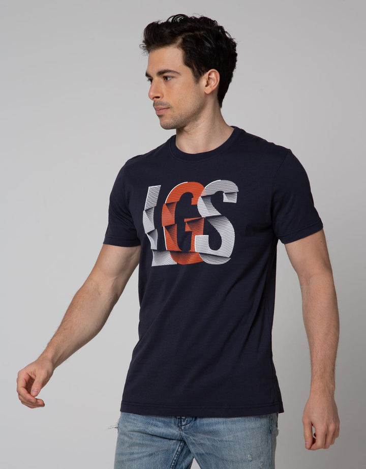 LGS Big Logo Kaos Casual Pria