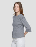 Cardinal Femme Front Zipper Blazer for Women