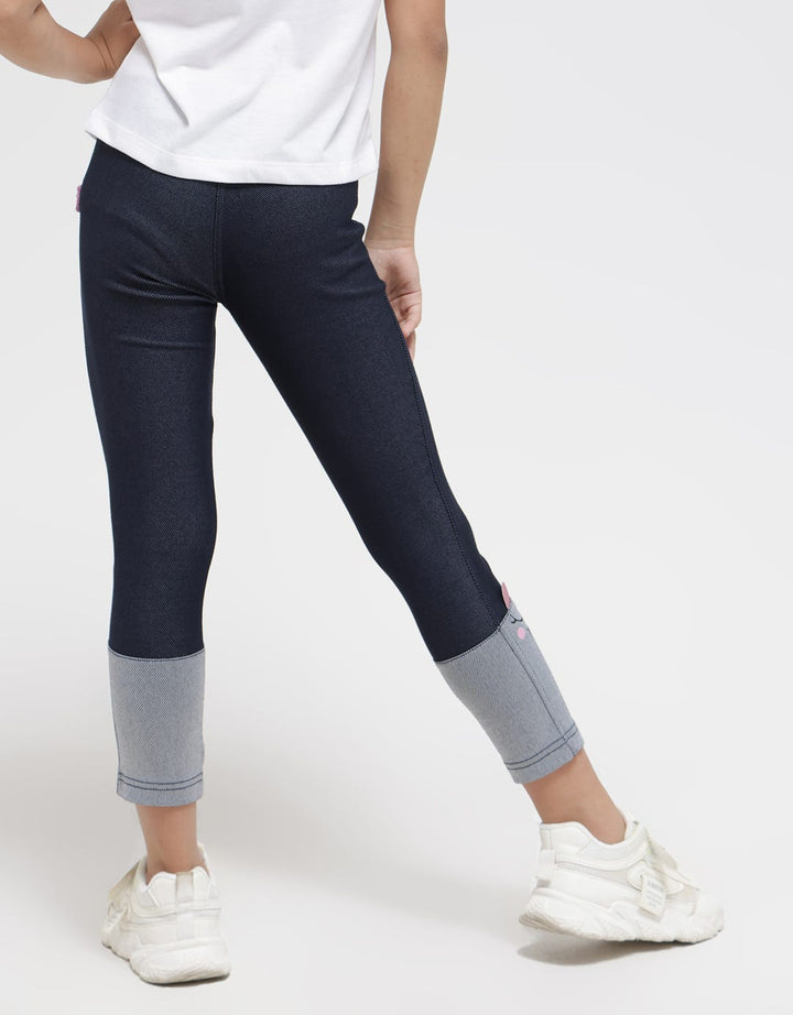 Cardinal Kids Girl Two Tone Leggings for Girls