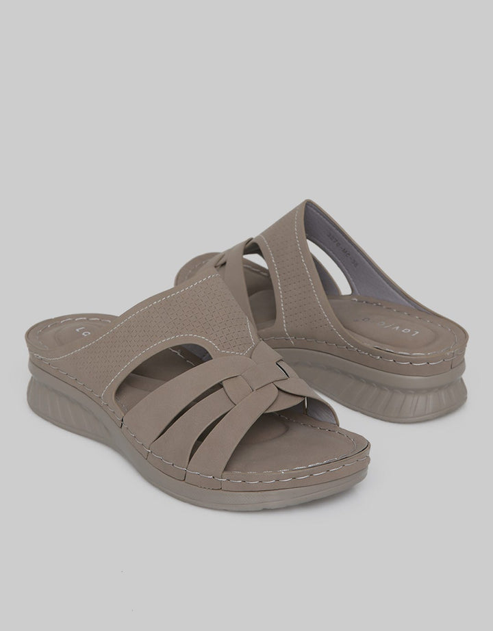 Laviola Mina Sandal Wedges Wanita