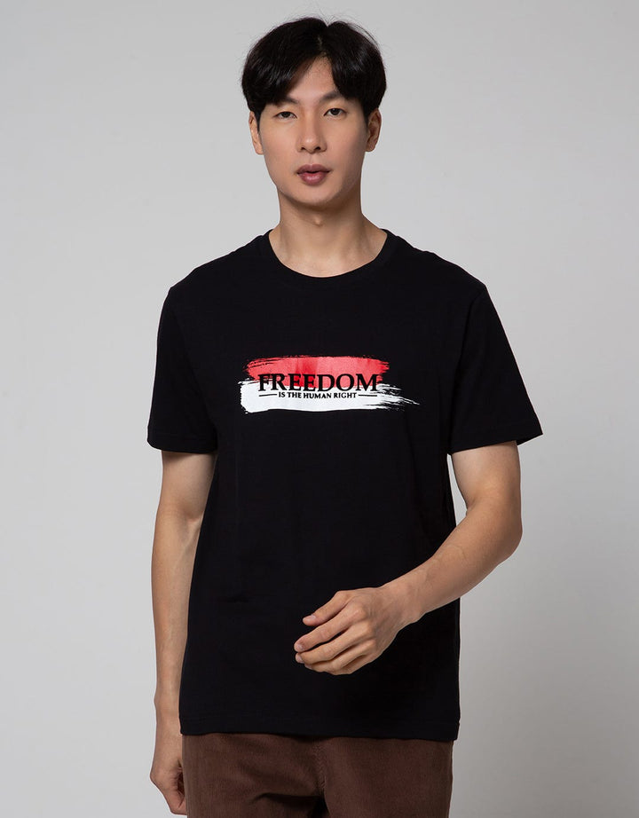 GAB'S T-Shirt Lengan Pendek Print Freedom