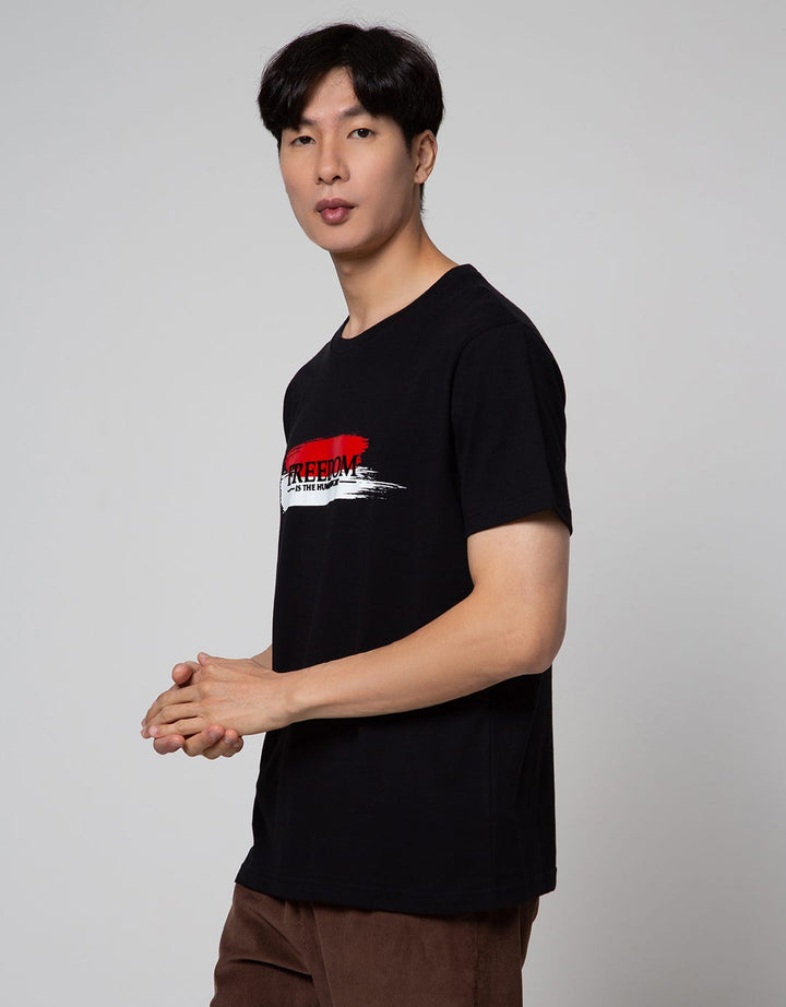 GAB'S T-Shirt Lengan Pendek Print Freedom