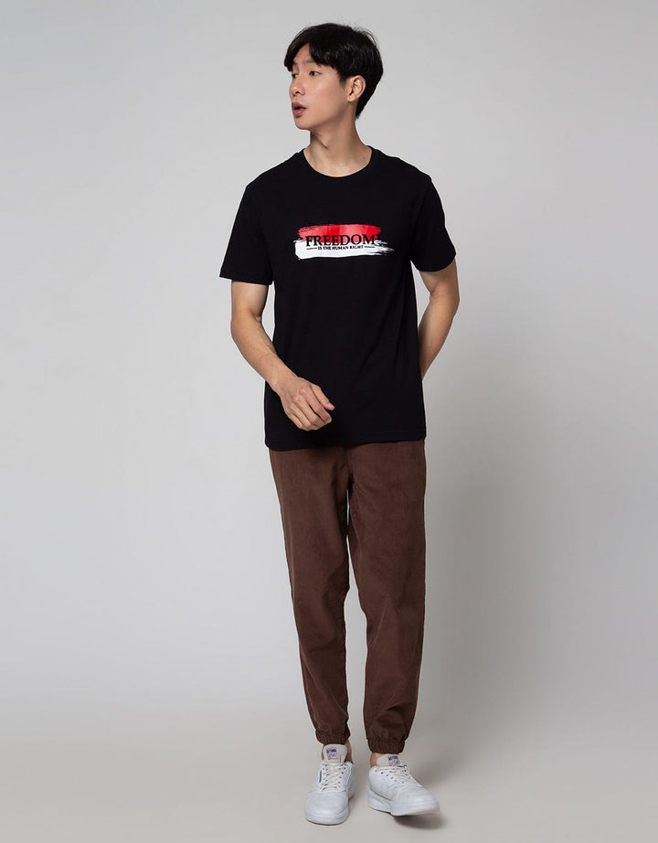 GAB'S T-Shirt Lengan Pendek Print Freedom