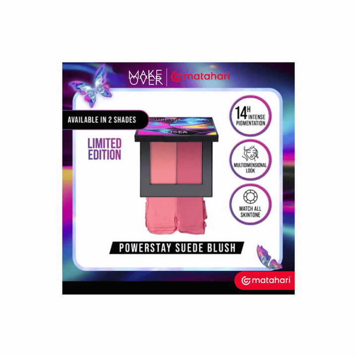 Make Over Powerstay Suede Blush 6 g
