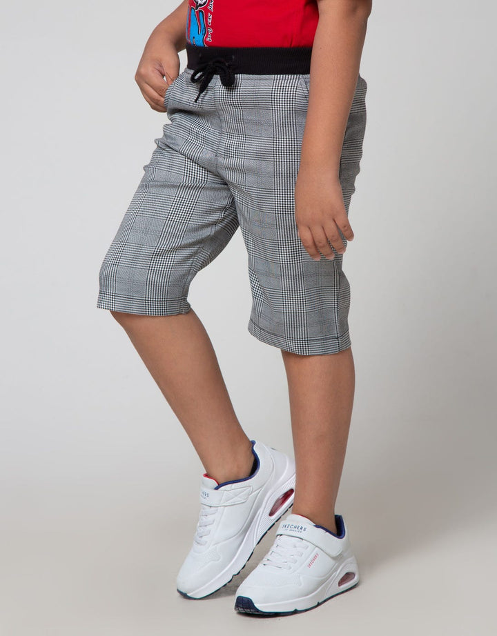 Nevada Short Woven Print Checks Yarn Dyed