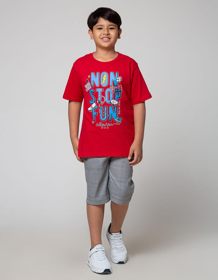 Nevada Short Woven Print Checks Yarn Dyed