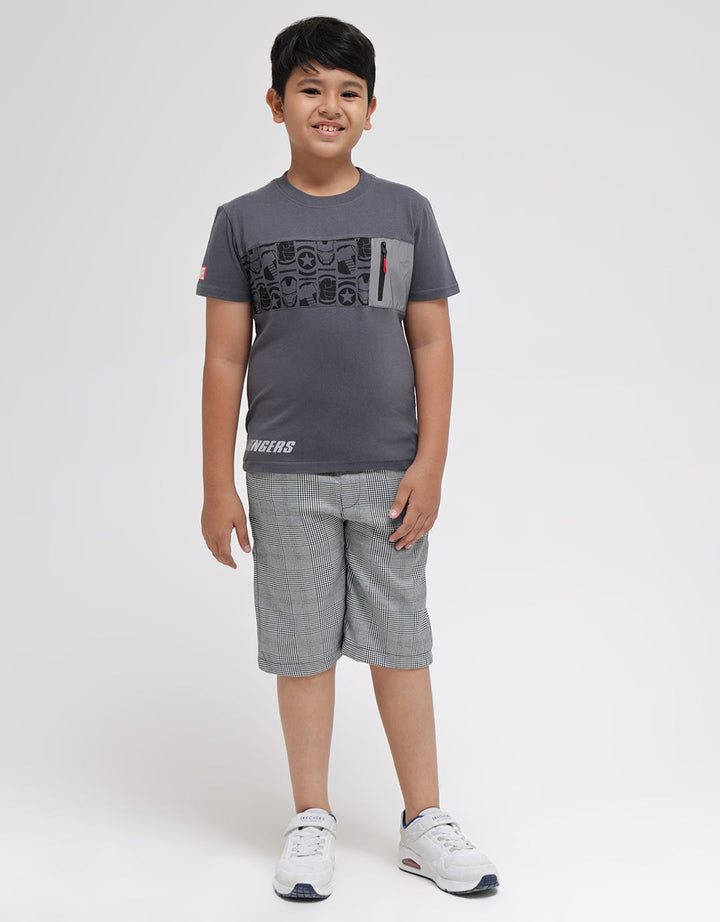 Nevada Short Woven Print Checks Yarn Dyed