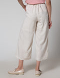 Details Long Pants Woven With Wide Leg Style