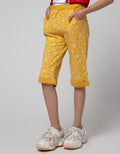 Little M Short Pants Knit Full Print Flower