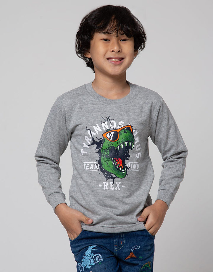 Little M Sweatshirt Dino Trex