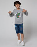 Little M Sweatshirt Dino Trex