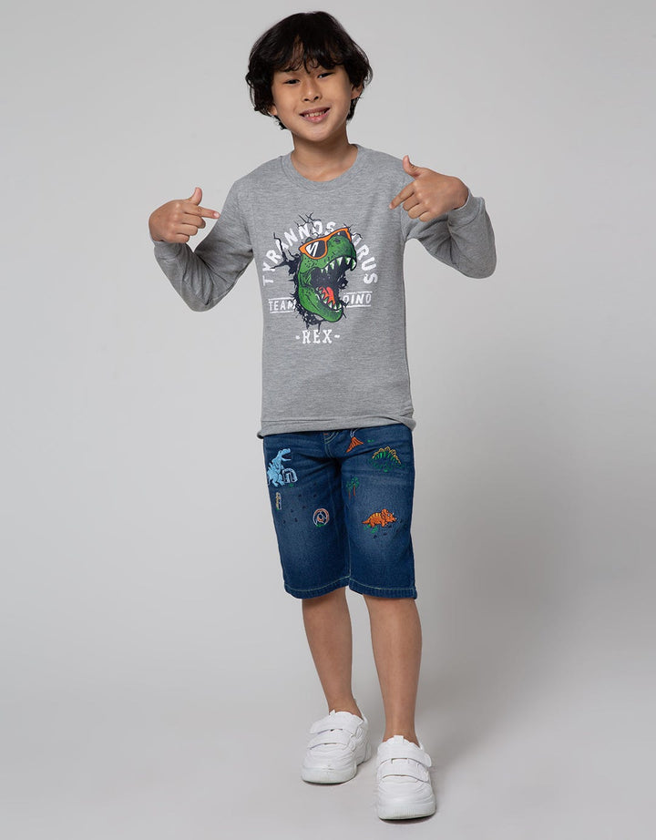 Little M Sweatshirt Dino Trex