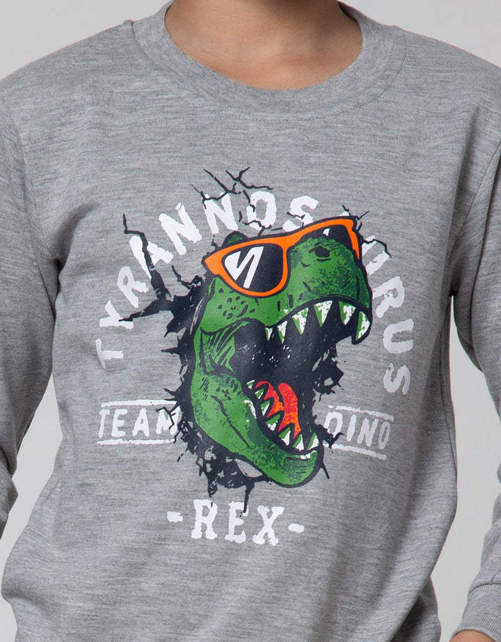 Little M Sweatshirt Dino Trex