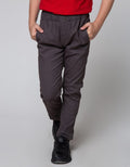 Little M Long Pants Woven Stretch Elastic Waist