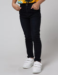 Little M Long Denim Pants Reguler Kancing