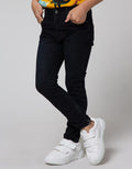 Little M Long Denim Pants Reguler Kancing