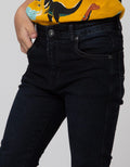 Little M Long Denim Pants Reguler Kancing