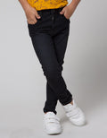 Little M Long Denim Pants Reguler Kancing