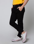 Little M Stretch Waist Boys Long Pants