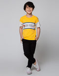Little M Stretch Waist Boys Long Pants