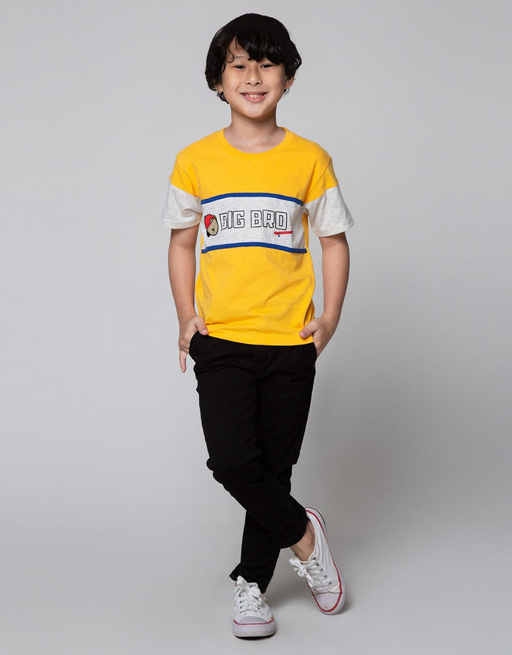 Little M Stretch Waist Boys Long Pants