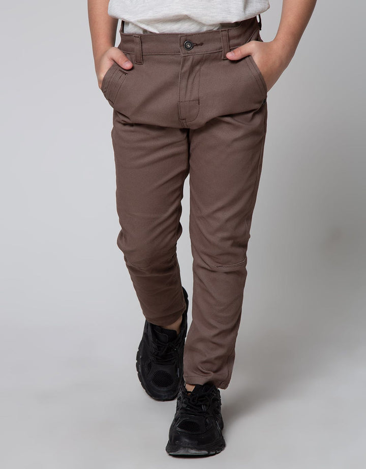 Little M Stretch Waist Boys Long Pants