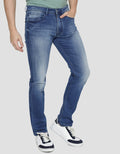 Andrew Smith Slim Washed Celana Jeans Pria