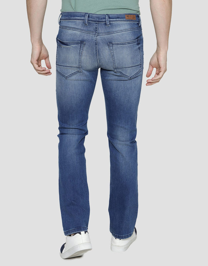 Andrew Smith Slim Washed Celana Jeans Pria