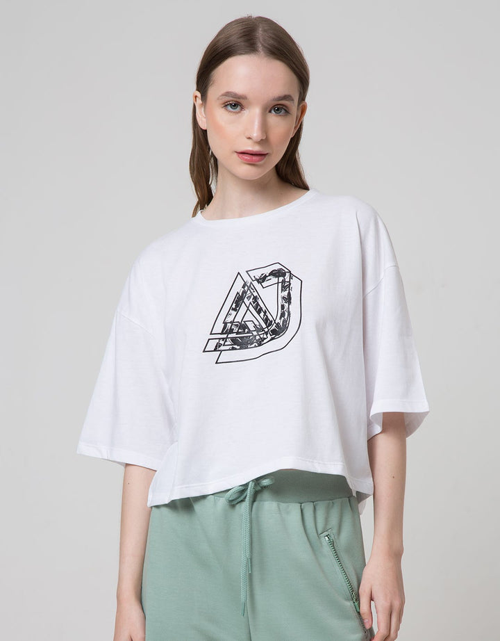 American Jeans Short Sleeve T-Shirt Tee U40 Fancy Logo