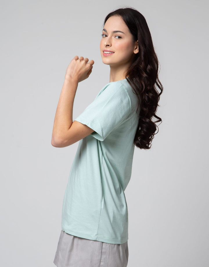 Connexion Short Sleeve T-Shirt Flower Rabbit