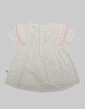 Pipiniko Textured Ruffle Blouse Anak Perempuan