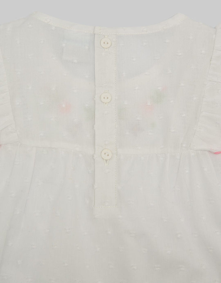 Pipiniko Textured Ruffle Blouse Anak Perempuan