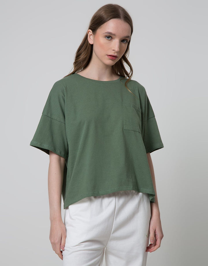 Nevada Short Sleeve T-Shirt Boxy W Pocket