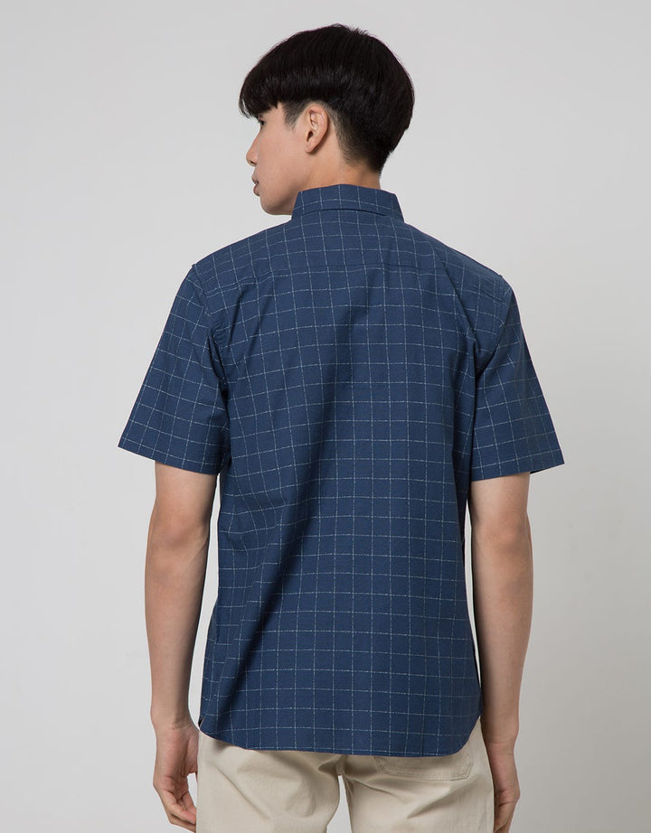 Cole Plaid Reg Kemeja Pria