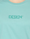 d&f T-Shirt Single Jersey Flocking