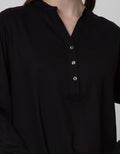 Connexion Blouse V Neck Wanita