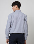 Stanley Adams Long Sleeve Shirt Stripe Reguler