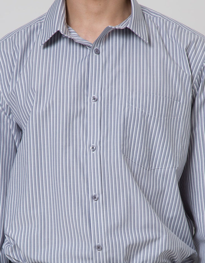 Stanley Adams Long Sleeve Shirt Stripe Reguler