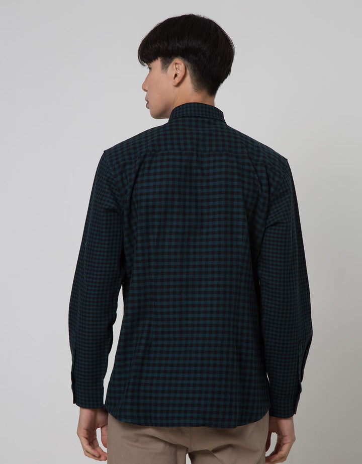 Details Short Sleeve Shirt Mix Check