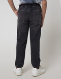 Nevada Denim Pants Karet Destroy Splash